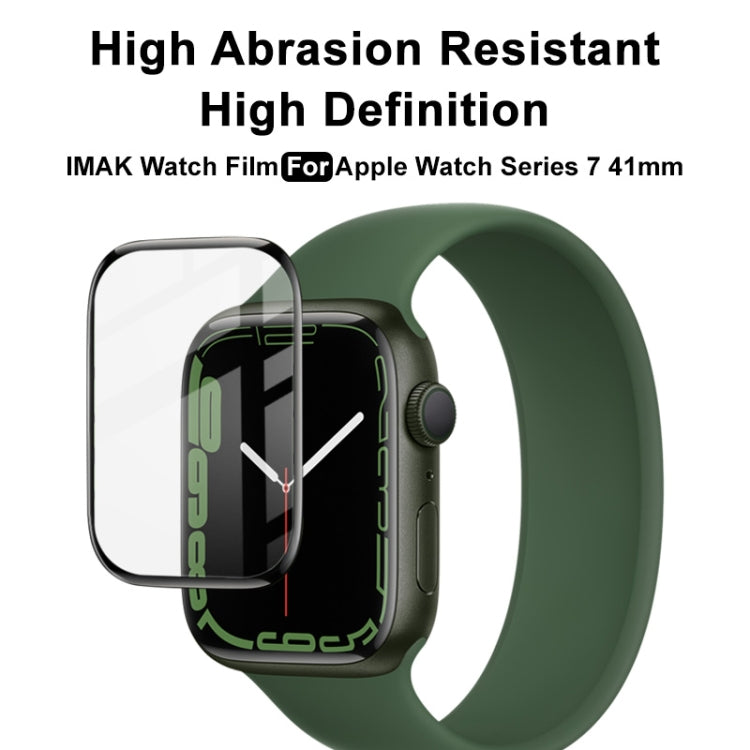 IMAK Plexiglass HD Watch Protective Film, For Apple Watch 7 41mm, For Apple Watch 7 45mm