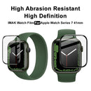 IMAK Plexiglass HD Watch Protective Film, For Apple Watch 7 41mm, For Apple Watch 7 45mm