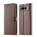 LC.IMEEKE Google Pixel Leather Texture Flip Phone Case