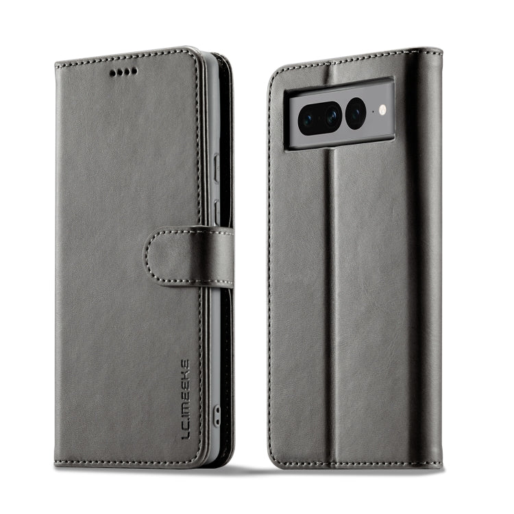 LC.IMEEKE Google Pixel Leather Texture Flip Phone Case