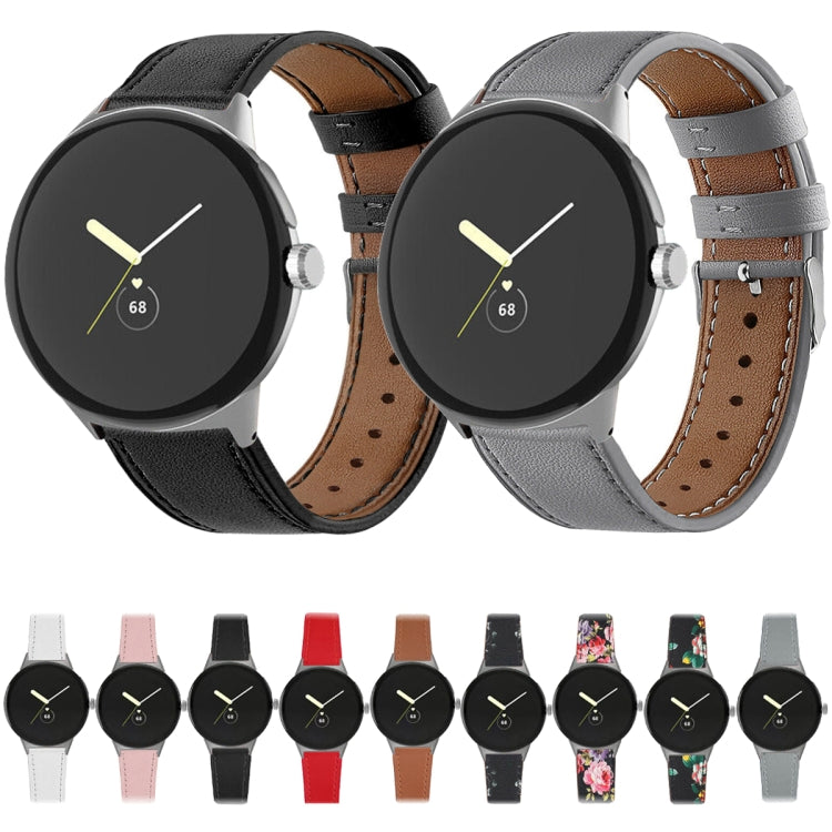 Google Pixel Watch Genuine Leather Watch Band