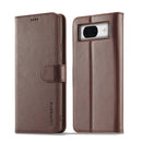 LC.IMEEKE Google Pixel Leather Texture Flip Phone Case