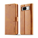 LC.IMEEKE Google Pixel Leather Texture Flip Phone Case