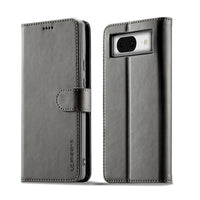 LC.IMEEKE Google Pixel Leather Texture Flip Phone Case