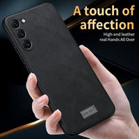 SULADA Shockproof TPU Hybrid Handmade Leather Phone Case, For Samsung Galaxy S24 5G, For Samsung Galaxy S23 Ultra 5G, For Samsung Galaxy S23+ 5G, For Samsung Galaxy S23 5G