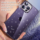 SULADA Apple iPhone Transparent Glittery TPU Phone Case