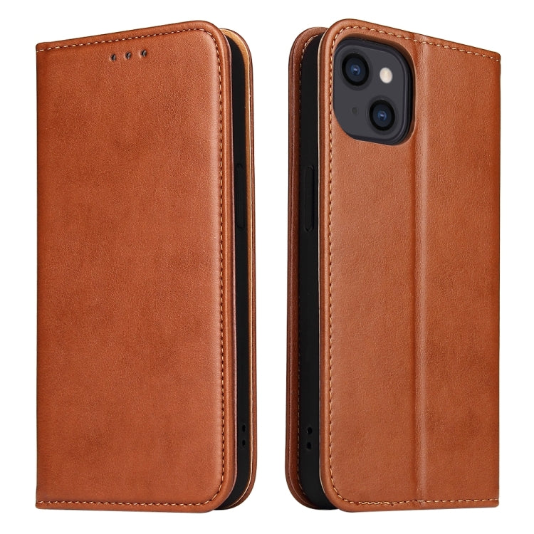 Fierre Shann Apple iPhone PU Leather Texture Phone Case