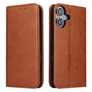 Fierre Shann Apple iPhone PU Leather Texture Phone Case