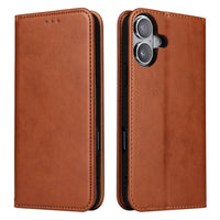 Fierre Shann Apple iPhone PU Leather Texture Phone Case