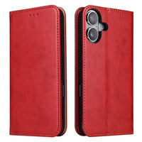 Fierre Shann Apple iPhone PU Leather Texture Phone Case