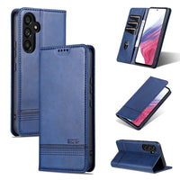 AZNS Magnetic Calf Texture Flip Leather Phone Case, For Samsung Galaxy S24 5G, For Samsung Galaxy A05, For Samsung Galaxy S23 FE 5G