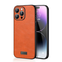 SULADA Apple iPhone Shockproof TPU Leather Phone Case