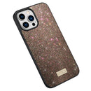 SULADA Apple iPhone Glittery PC Handmade Leather Phone Case