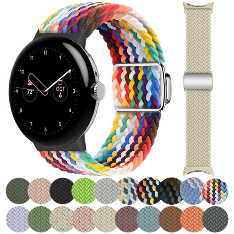 Google Pixel Watch Nylon Loop Magnetic Buckle Watch Band