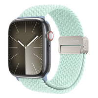 DUX DUCIS Mixture Pro Series Magnetic Buckle Nylon Braid Watch Band, For Apple Watch Ultra 2 49mm, For Apple Watch Series 9 45mm