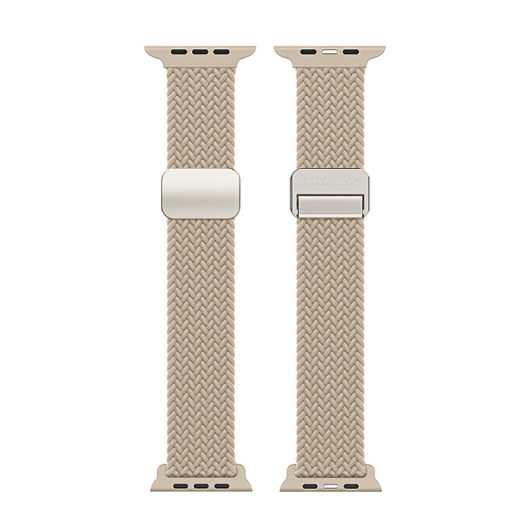 DUX DUCIS Mixture Pro Series Magnetic Buckle Nylon Braid Watch Band, For Apple Watch Series 9 41mm, For Apple Watch Ultra 49mm