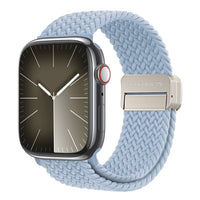 DUX DUCIS Mixture Pro Series Magnetic Buckle Nylon Braid Watch Band, For Apple Watch Series 9 41mm, For Apple Watch Ultra 49mm