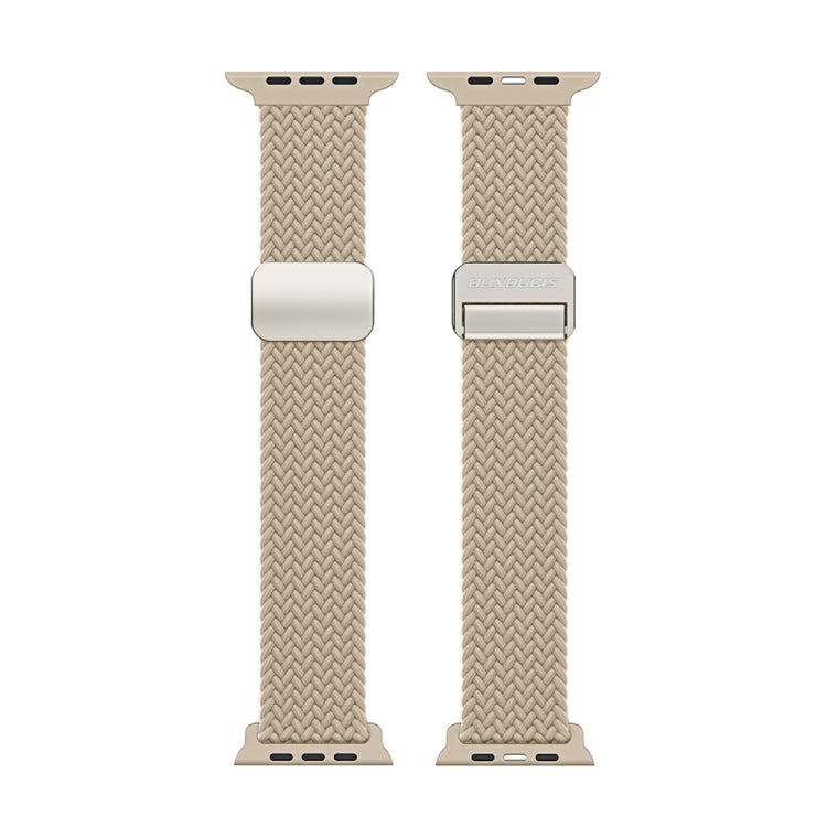 DUX DUCIS Apple Watch Series 10 Magnetic Buckle Nylon Braid Watch Band