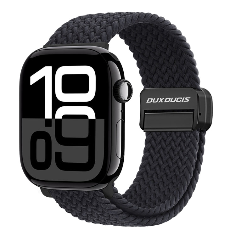 DUX DUCIS Apple Watch Series 10 Magnetic Buckle Nylon Braid Watch Band