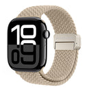 DUX DUCIS Apple Watch Series 10 Magnetic Buckle Nylon Braid Watch Band