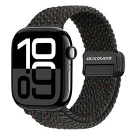 DUX DUCIS Apple Watch Series 10 Magnetic Buckle Nylon Braid Watch Band