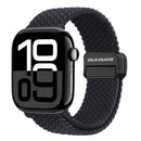 DUX DUCIS Apple Watch Series 10 Magnetic Buckle Nylon Braid Watch Band