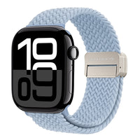 DUX DUCIS Apple Watch Series 10 Magnetic Buckle Nylon Braid Watch Band