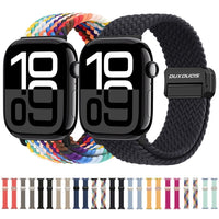 DUX DUCIS Apple Watch SE 2022 Magnetic Buckle Nylon Braid Watch Band