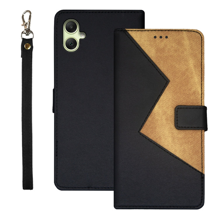 idewei Samsung Galaxy Two-Colour PU Leather Phone Case