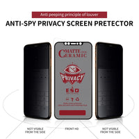 Apple iPhone Privacy Ceramic Screen Protector