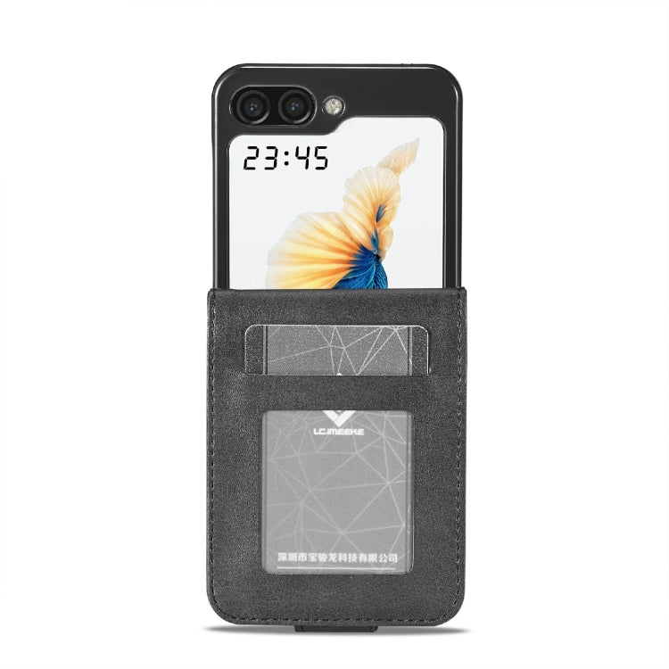 LC.IMEEKE Samsung Galaxy Z Series Leather Texture Phone Case