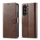 LC.IMEEKE Samsung Galaxy Z Series Leather Texture Phone Case