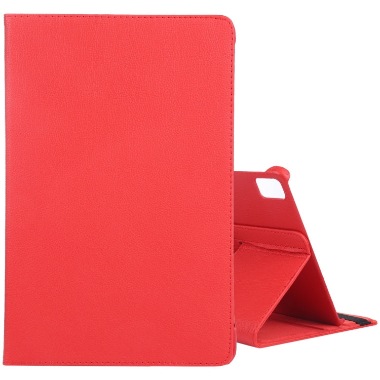 360 Degree Rotation Litchi Texture Leather Tablet Case with Holder, For iPad Pro 13 2024, For iPad Air 13 2024