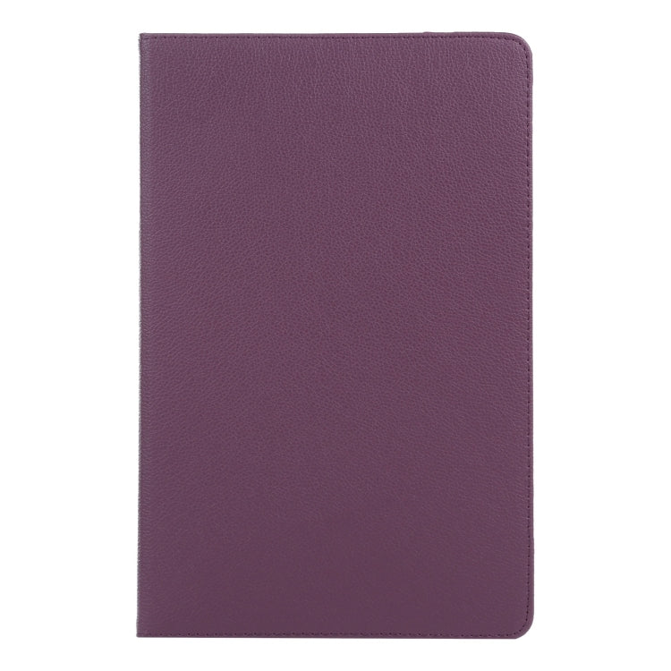 360 Degree Rotation Litchi Texture Leather Tablet Case with Holder, For iPad Pro 13 2024, For iPad Air 13 2024