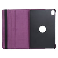 360 Degree Rotation Litchi Texture Leather Tablet Case with Holder, For iPad Pro 13 2024, For iPad Air 13 2024