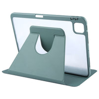 GEBEI Apple iPad Acrylic TPU 3-folding Tablet Case with Pen Slot