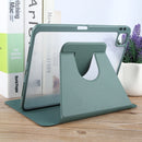 GEBEI Apple iPad Acrylic TPU 3-folding Tablet Case with Pen Slot