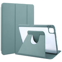 GEBEI Apple iPad Acrylic TPU 3-folding Tablet Case with Pen Slot