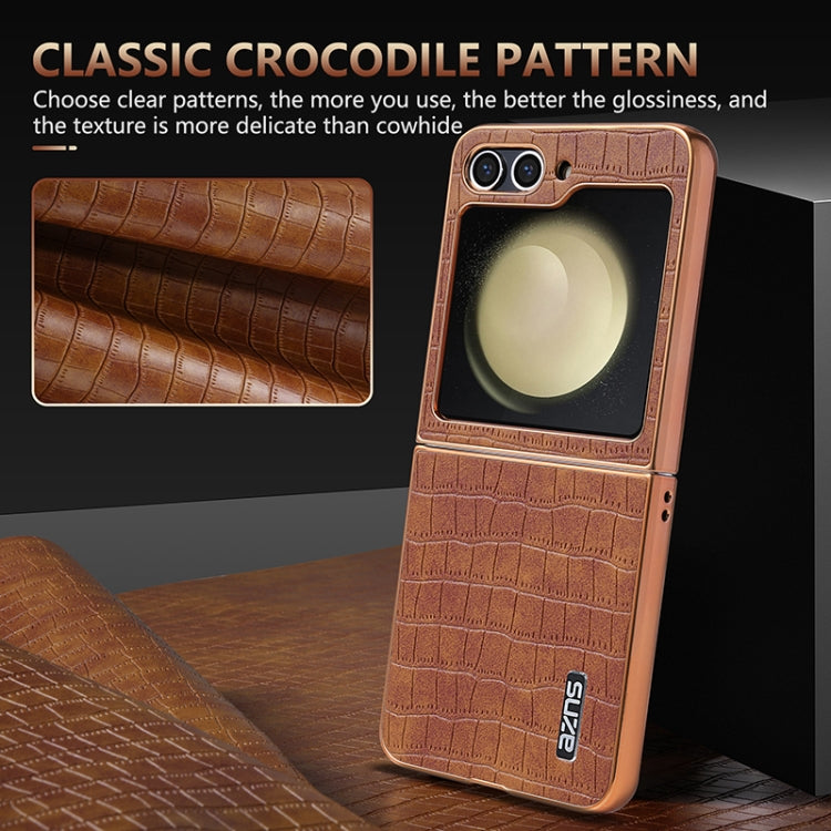 AZNS Samsung Galaxy Z Series Crocodile Texture Phone Case