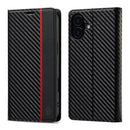 LC.IMEEKE Apple iPhone 16 Series Carbon Fiber Pattern Leather Phone Case