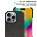 IMAK Apple iPhone 16 Series Cloth Texture PU + PC Phone Case