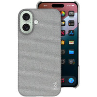 imak Apple iPhone 16 Series Cloth Texture PU + PC Phone Case