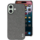 imak Apple iPhone 16 Series Cloth Texture PU + PC Phone Case