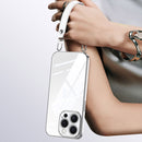 SULADA Apple iPhone Clear TPU Phone Case with Wrist Strap