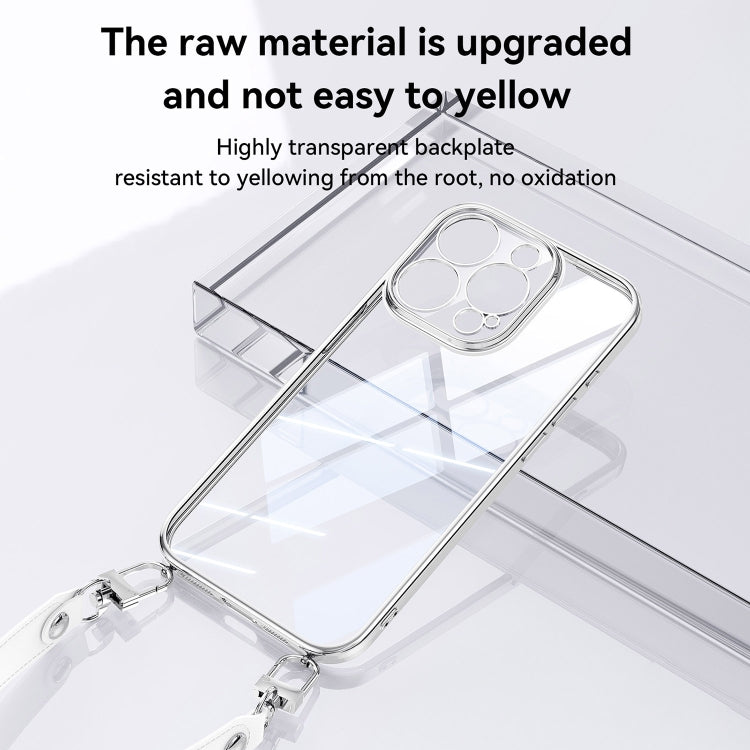 SULADA Apple iPhone Clear TPU Phone Case with Wrist Strap