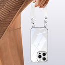 SULADA Apple iPhone Clear TPU Phone Case with Wrist Strap