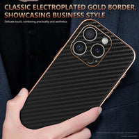 AZNS Apple iPhone Carbon Fiber Texture Phone Case