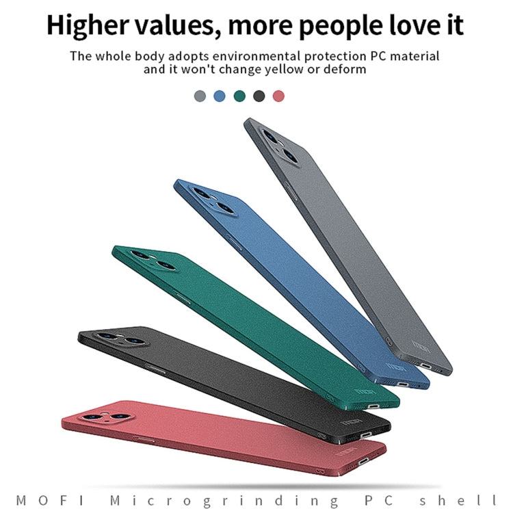 MOFI Apple iPhone 15 Fandun Frosted PC Ultra-thin Phone Case