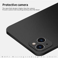 MOFI Apple iPhone 15 Fandun Frosted PC Ultra-thin Phone Case