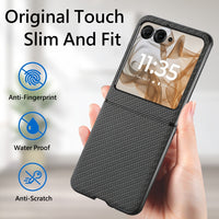 Motorola Razr Carbon Fiber Texture Phone Case